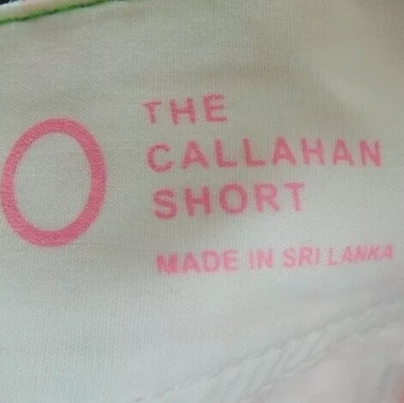 Lilly Pulitzer Callahan Short Pink Flock Flamingo - Picture 3 of 4